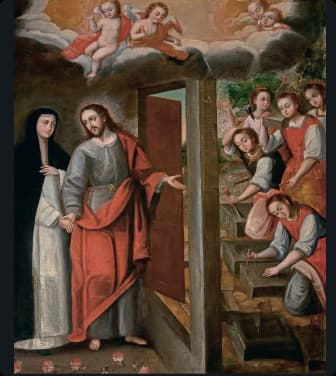 Cristo cantero y obraje de mujeres laicas